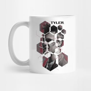 Tyler durden poligonal Mug